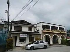 Post office, rear facade of Town&nbsp;hall