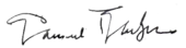 signature written in ink in a flowing script