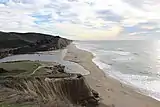 View of San Gregorio State Beach