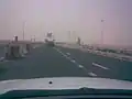 E611 during a sandstorm