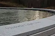 Engravings of the victims' names
