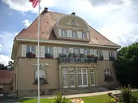 The former town hall in Sarrebourg