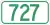 Highway 727 marker