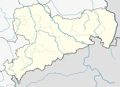 Colditz   is located in Saxony