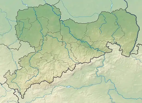 Geisingberg is located in Saxony