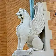 Griffen at the East St. school