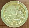 Twenty-six star seal, Hiram Johnson State Building auditorium, San Francisco
