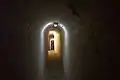 The tunnel, leading to the searchlight.