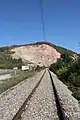 Slovac - quarry and rail Belgrade - Bar