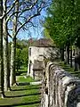Tour du jeu d'arc, the last tower remaining on the rempart des Otages.