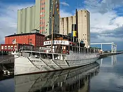 S/S Norrtelje in the Norrtälje harbour