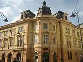 Building in Sibiu (Transylvania, Romania), 1892
