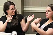 Sign language