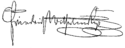 Frederick III's signature