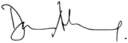 Daniel Andrews's signature