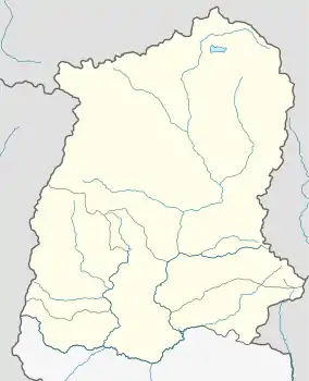 Location in Sikkim