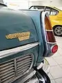 tail lamp and cooling air outlet