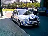 Škoda Octavia II patrol car