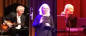 Slapp Happy, November 2016Peter Blegvad, Dagmar Krause, Anthony Moore