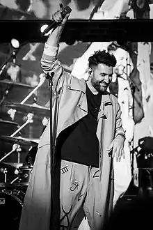 Smiley performing in 2022