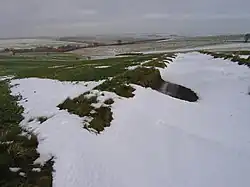 A winter view across the Yorkshire Wolds