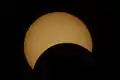 Partial from Lake Turkana, Kenya, 13:54 UTC