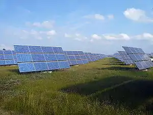 Erlasee was the world's largest solar farm in 2006/2007