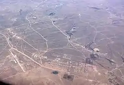 Chahan Aobao military base southwest of Zhurihe Township.