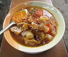 Soto mie bogor sold on Jakarta street