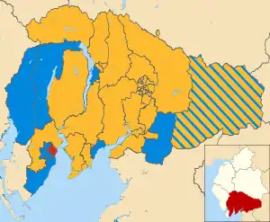 2008 results map