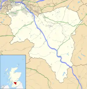 Caldermill is located in South Lanarkshire