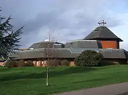 Former council headquarters in Long Stratton, built 1979