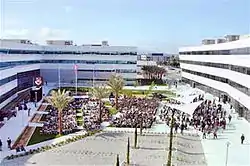 The dedication ceremony of the Schriever Space Complex at Los Angeles AFB on 24 April 2006.