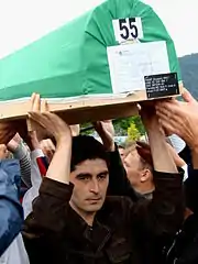 Reinterment and memorial ceremony, July 2007