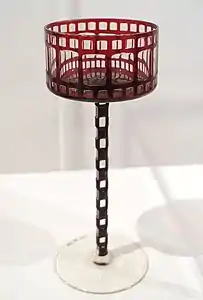 Glass designed by Otto Prutscher (Austria) (1909)