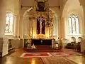 St John the Baptist Church - the high altar and chancel area