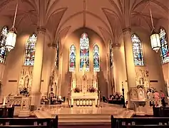 Nave looking toward the chancel
