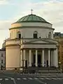 St. Alexander's Church in Warsaw, 1818-1825