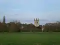 St Andrew's Church from the Bishop's Meadow, Farnham