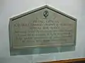 Memorial to George David Coldwell Horsfall