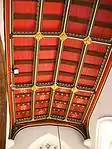 South chapel ceiling