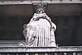 Caryatid, north elevation