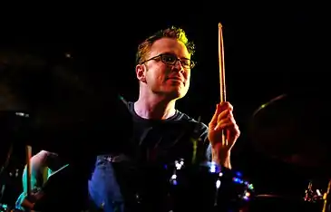 Stanton Moore with Garage A Benevento at Tipitina's May 2, 2007photo by Sam Friedman