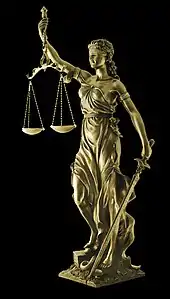 Image 8Statue of Lady Justice holding scales