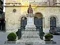 Statue of Germanos Farhat is located on Farhat Square