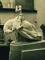 Equestrian statue of Joan of Arc (model for national competition, 1943).