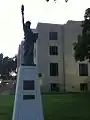 Statue of Liberty on Courthouse Lawn