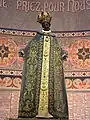 Statue of Notre-Dame d'Afrique in the basilica of the same name in Algiers, Algeria.