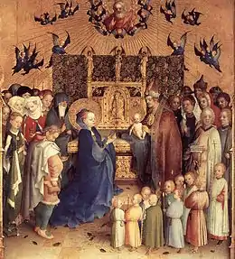 Presentation of Christ in the Temple, c. 1447. Hessisches Landesmuseum Darmstadt
