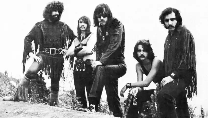 Edmonton with Steppenwolf, second from left